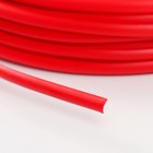 Ротанг искусственный гладкий 7 мм 100 м полутрубка (красный) - Фото 4