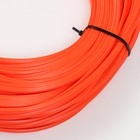 Ротанг искусственный гладкий 7 мм 100 м полутрубка (оранжевый) - Фото 2