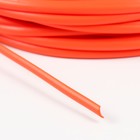 Ротанг искусственный гладкий 7 мм 100 м полутрубка (оранжевый) - фото 10080957