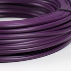 Ротанг искусственный гладкий 7 мм 100 м полутрубка (фиолетовый) - Фото 3