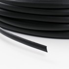 Ротанг искусственный гладкий 8 мм 100 м полумесяц (черный) - фото 9074643