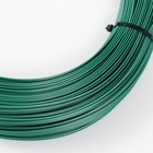 Ротанг искусственный 6 мм 100 м волна (зеленый металик) - Фото 2