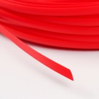 Ротанг искусственный 6 мм 100 м волна (красный) - Фото 4