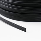 Ротанг искусственный 8 мм 100 м волна (черный) - Фото 4