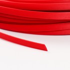 Ротанг искусственный 8 мм 100 м волна (красный) - Фото 4