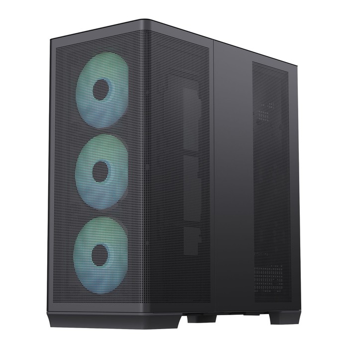 Корпус Aerocool APNX Creator C1 C1-BK-v1 черный без БП ATX 10x120mm 5x140mm 2xUSB3.0 audio   1033956 - фото 51541477