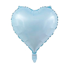 Шар фольгированный 18" «Сердце», мистик голубой - фото 321077877