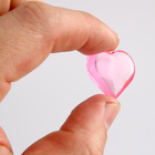Сердечки пластиковые декоративные, набор 100 шт., размер 1 шт. — 2 × 2 см, цвет розовый - Фото 8