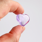 Сердечки пластиковые декоративные, набор 100 шт., размер 1 шт. — 2 × 2 см, цвет фиолетовый - Фото 8