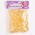 Сердечки пластиковые декоративные, набор 100 шт., размер 1 шт. — 2 × 2 см, цвет золотой - Фото 2