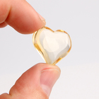 Сердечки пластиковые декоративные, набор 100 шт., размер 1 шт. — 2 × 2 см, цвет золотой - Фото 8