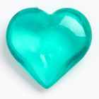 Сердечки пластиковые декоративные, набор 100 шт., размер 1 шт. — 2 × 2 см, цвет МИКС - фото 11154131