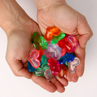 Сердечки пластиковые декоративные, набор 25 шт., размер 1 шт. — 3 × 3,5 см, цвет МИКС - Фото 8