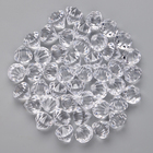 Кристалы пластиковые декоративные, набор 45 шт., размер 1 шт. — 2,5 × 2 см, цвет прозрачный - Фото 3