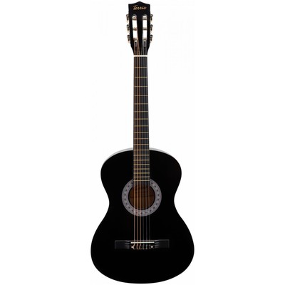 Классическая гитара 7/8 TERRIS TC-3805A BK, с анкером, цвет черный