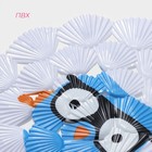 Коврик противоскользящий в ванну на присосках Доляна «Совы», 37×67 см - Фото 2