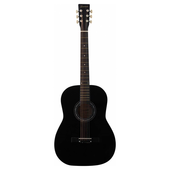 Акустическая гитара TERRIS TF-385A BK, цвет черный - Фото 1