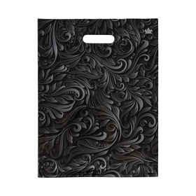 Пакет «Винтажные узоры», полиэтиленовый с вырубной ручкой, 30?39.5 см, 60 мкм (комплект 50 шт)