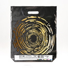Пакет "Золотой круг", полиэтиленовый с вырубной ручкой,37х45 см, 60 мкм - Фото 2