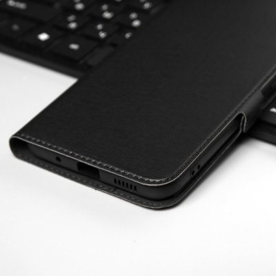 Чехол BoraSCO Book Case для Xiaomi Redmi 12C, чёрный