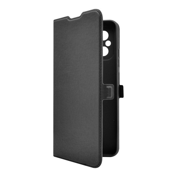 Чехол BoraSCO Book Case для Xiaomi Redmi 12C, черный - Фото 1
