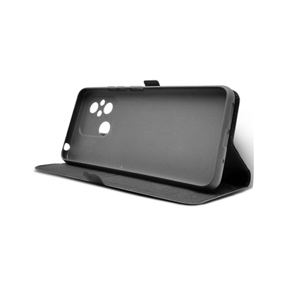 Чехол BoraSCO Book Case для Xiaomi Redmi 12C, чёрный