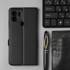 Чехол BoraSCO Book Case для Xiaomi Redmi A1+/A2+, черный - Фото 4