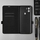 Чехол BoraSCO Book Case для Xiaomi Redmi A1+/A2+, черный - фото 9000835