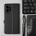 Чехол BoraSCO Book Case для Xiaomi Redmi Note 12 4G, черный - Фото 4