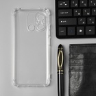 Чехол BoraSCO Bumper Case для Xiaomi Redmi 12C, силиконовый, прозрачный - Фото 3