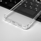 Чехол BoraSCO Bumper Case для Xiaomi Redmi 12C, силиконовый, прозрачный - Фото 5