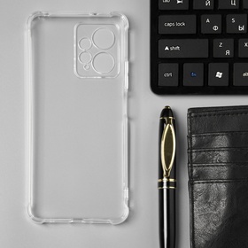 Чехол BoraSCO Bumper Case для Xiaomi Redmi Note 12 4G, силиконовый, прозрачный