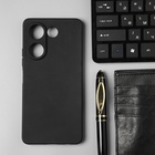 Чехол BoraSCO матовый для Tecno Camon 20/20 Pro 4G, черный - фото 51530951 Чехол BoraSCO матовый для Tecno Camon 20/20 Pro 4G, черный - фото 51530951