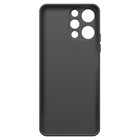 Чехол BoraSCO матовый для Xiaomi Redmi 12, черный - фото 51531022 Чехол BoraSCO матовый для Xiaomi Redmi 12, черный - фото 51531022