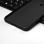 Чехол BoraSCO матоваый для Xiaomi Redmi 12C, черный - фото 9000905