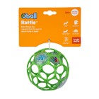 Развивающая игрушка Bright Starts, мяч Oball, с погремушкой, цвет зелёный - Фото 4