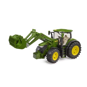 Трактор Bruder John Deere 7R 350 с фронтальным погрузчиком