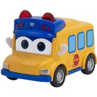 Машинка инерционная GoGo Bus «Автобус Гордон», с металлическим корпусом - фото 296340254