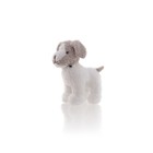 Мягкая игрушка Gulliver щенок, цвет бело-серый, 16 см - фото 110287623