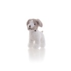 Мягкая игрушка Gulliver щенок, цвет бело-серый, 16 см - Фото 4