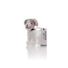 Мягкая игрушка Gulliver щенок, цвет бело-серый, 16 см - Фото 9