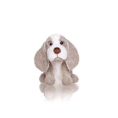Мягкая игрушка Gulliver собачка, цвет серо-белый, 22 см