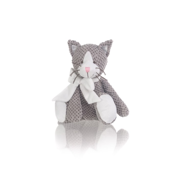 Мягкая игрушка Gulliver котик «Мурзик» с бантом, 35 см - Фото 1