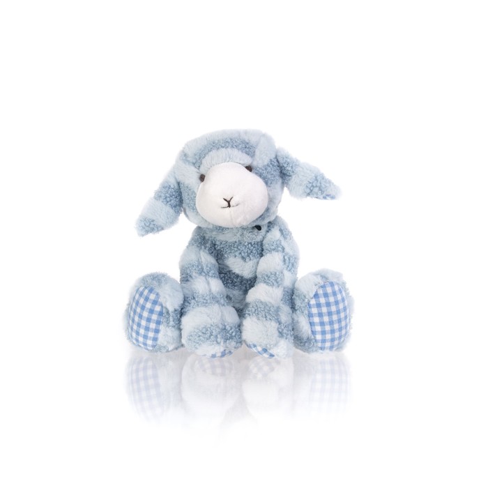 Мягкая игрушка Gulliver барашек кудрявый, цвет голубой, 22 см - Фото 1
