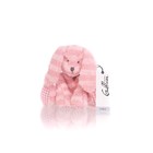 Мягкая игрушка Gulliver зайка кудрявый цвет розовый, 22 см - Фото 2