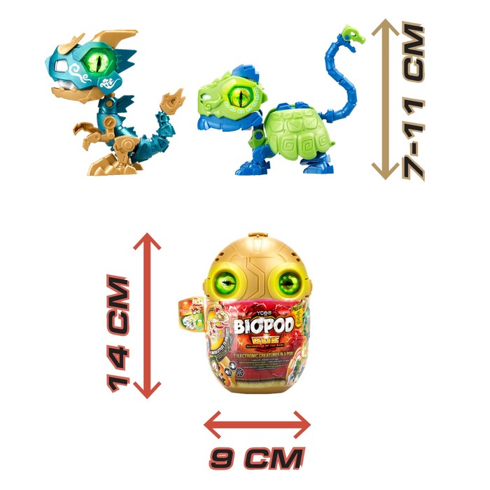 Робот Ycoo «Биопод», двойной ГОЭ, дракон и черепаха - фото 1905134936