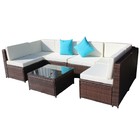 Набор мебели Элеон SFS025 коричневый, светло бежевый - фото 298799303