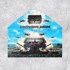 Конверт для денег «Моему защитнику», танки, 16.5 х 8 см - Фото 4