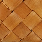 Корзина плетеная секвойя, D16 x 9,5/25 см, секвойя - фото 23671073