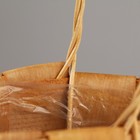 Корзина плетеная, 16 х 11 х 7/18 см, секвойя - Фото 4